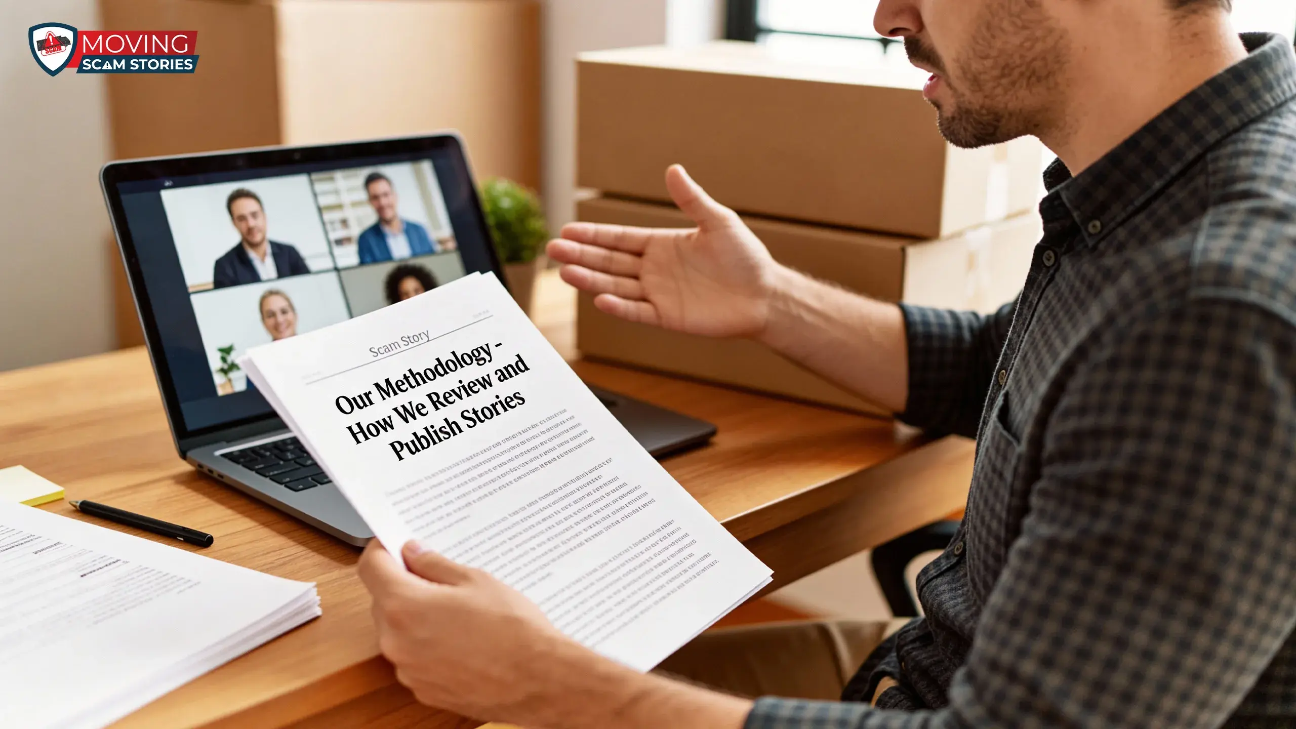 Our Methodology - How We Review and Publish Moving Scam Stories