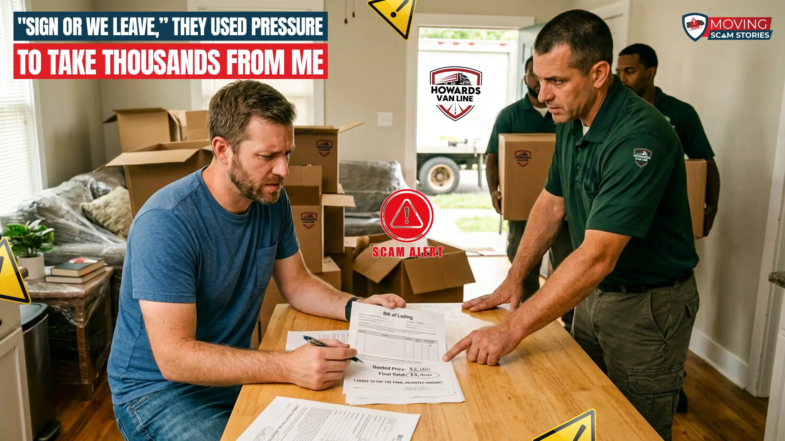 "Sign or We Leave,” They Used Pressure to Take Thousands From Me