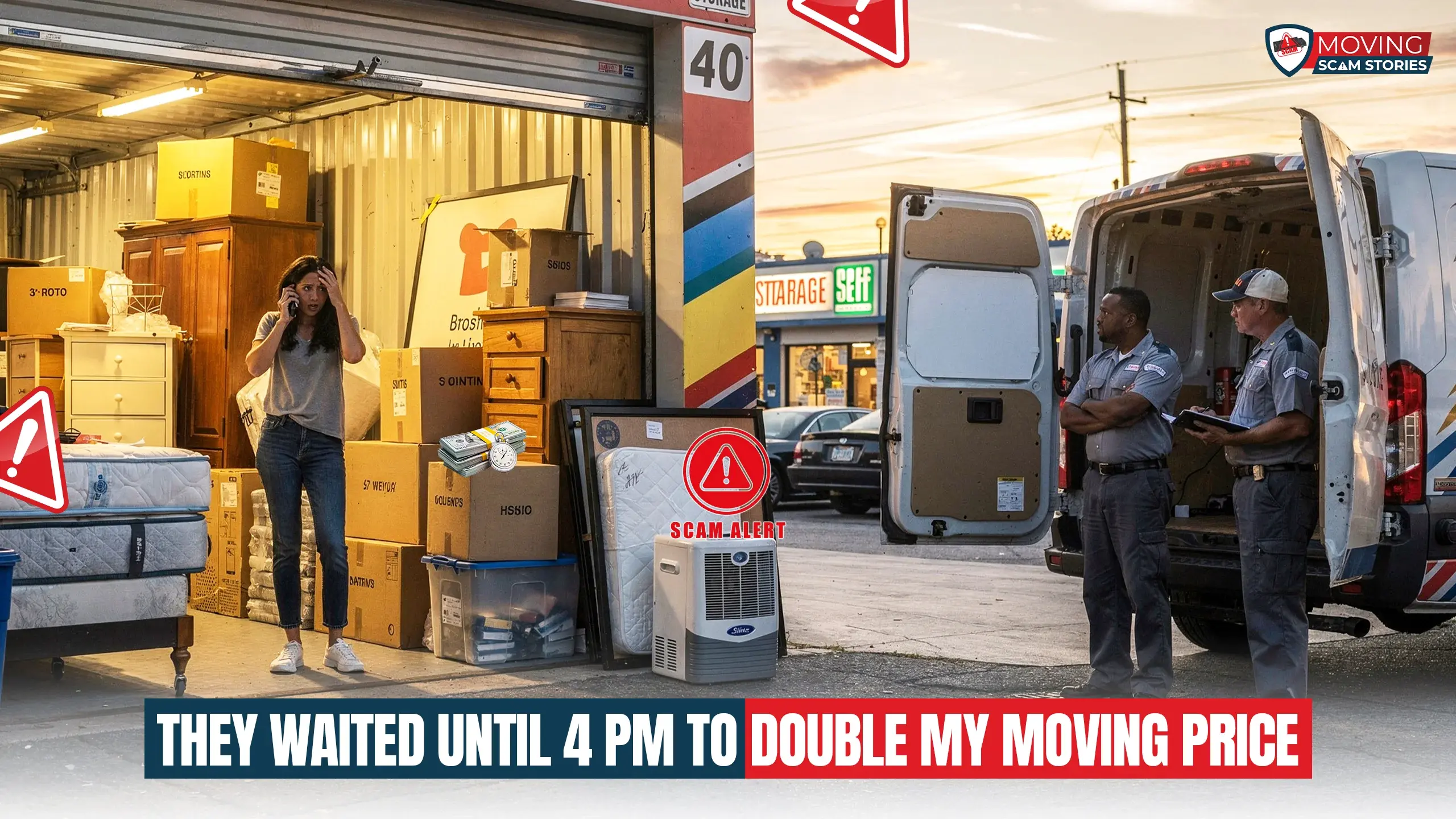 They Waited Until 4 PM to Double My Moving Price