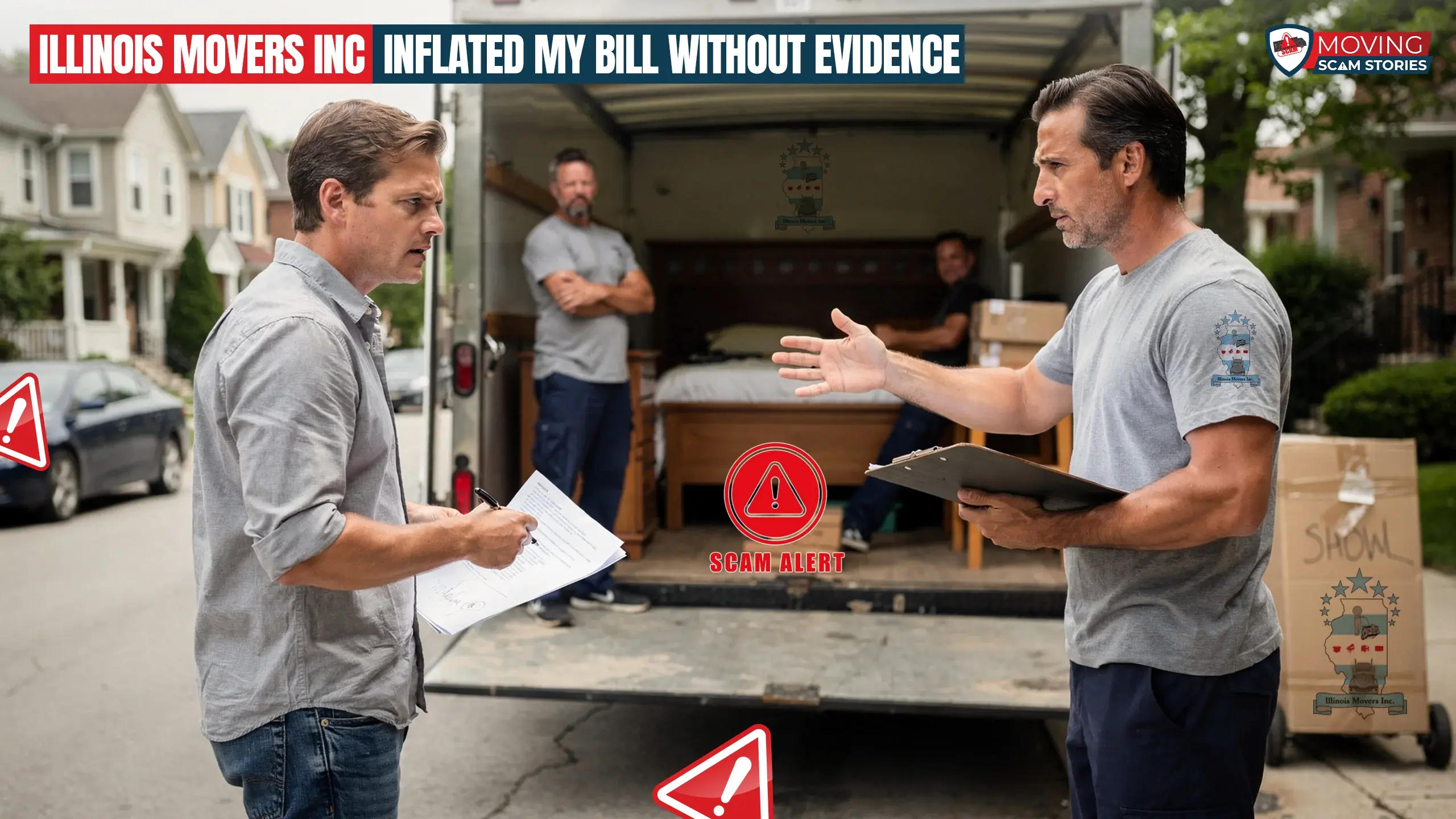 Illinois Movers Inc Inflated My Bill Without Evidence