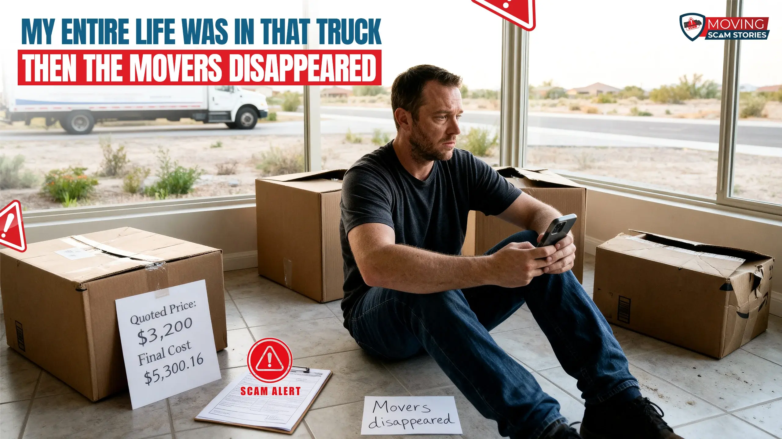 My Entire Life Was In That Truck, Then The Movers Disappeared