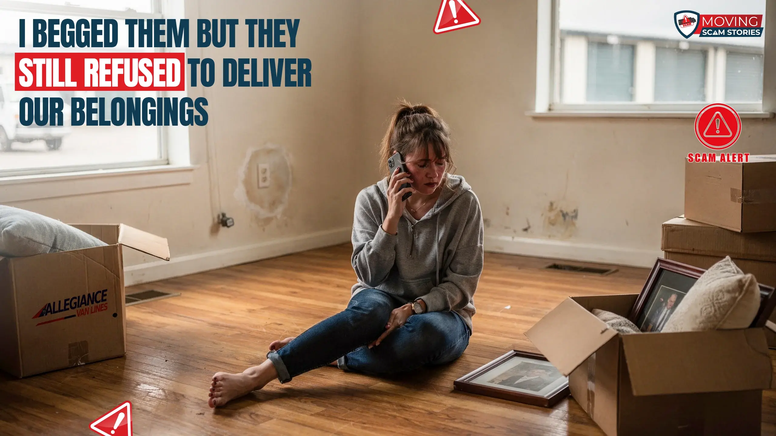 I Begged Them But They Still Refused to Deliver Our Belongings